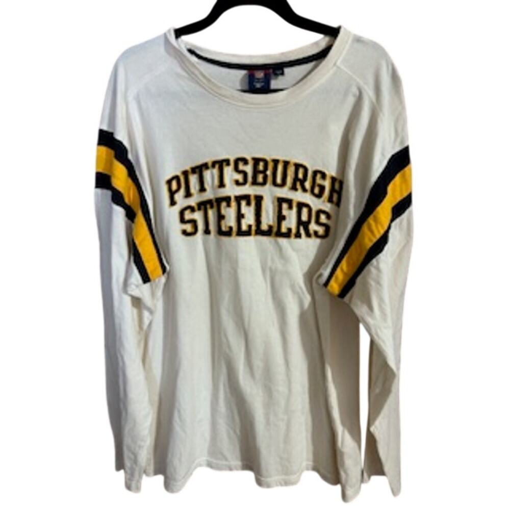 PITTSBURGH STEELERS Reebok Gridiron Men's sz XL Classic Stitched LS Shirt